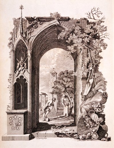Elegy in a Country Churchyard by Richard Bentley